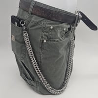 Image 3 of The Odyssey Handmade Stainless Steel Wallet Chain