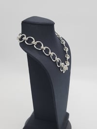 Image 3 of Nefertiti's Gaze Sterling Silver Choker Necklace