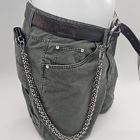 Image 2 of Mirage Handmade Stainless Steel Wallet Chain