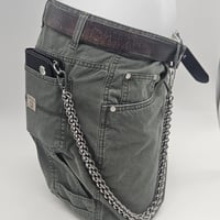 Image 3 of Mirage Handmade Stainless Steel Wallet Chain