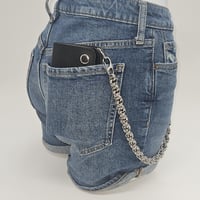 Image 4 of Spiralis Handmade Stainless Steel Wallet Chain