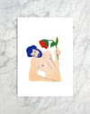 Tirage d'art "L'homme à fleur" 