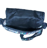 Image 4 of PSYCHEDELIC EYE MINI MUSHROOM 3 POCKET SHOULDER BAG