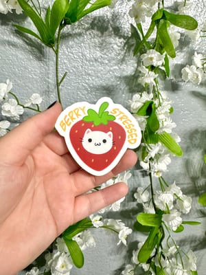Image of Berry Stressed - Sticker