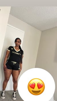 Image 1 of Bodak Yellow 2pc short set 