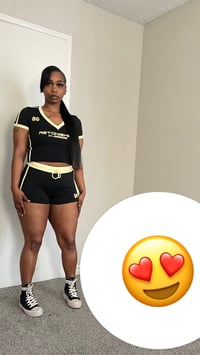 Image 2 of Bodak Yellow 2pc short set 