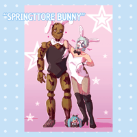 "Springttore Bunnysuit" - Print
