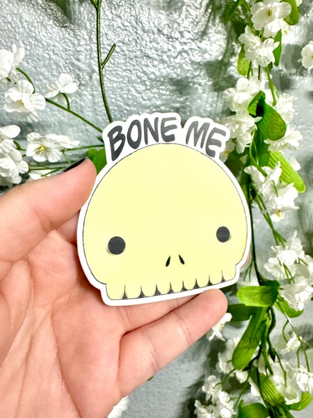 Image of Bone Me - sticker
