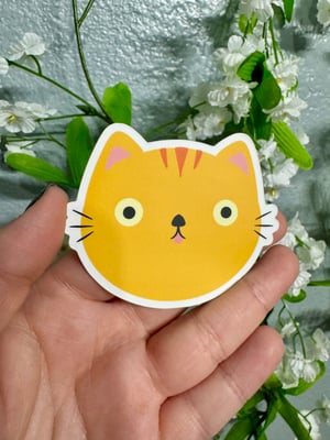 Image of Derpy Cat - Sticker
