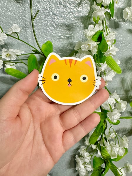 Image of Derpy Cat - Sticker