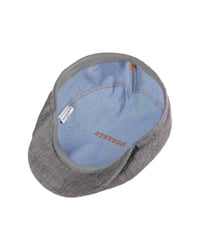 Image 3 of Stetson Brooklin Linen – Grey Herringbone