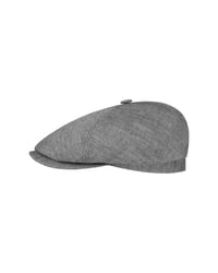 Image 1 of Stetson Brooklin Linen – Grey Herringbone