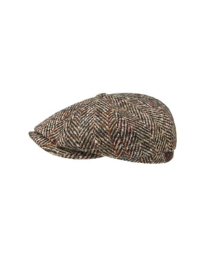 Stetson Hatteras Herringbone WV – Olive/Beige