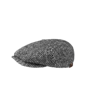 Stetson Hatteras Herringbone WV – Grey Melange
