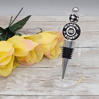 Image 1 of Mommin and F-Bombin Wine Stopper 