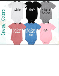 custom 12 month onesies 
