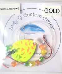 Image 1 of #4 Colorado Walleye Harness - " NUCLEAR PUKE"