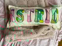 Image 2 of Custom Name Pillow