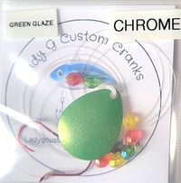 # 4 Colorado Walleye Harness - "GREEN GLAZE"