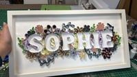 Image 2 of Custom Quilling Name Art – A Handcrafted Masterpiece Made Just for You