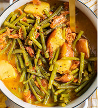 Smothered Green Beans Full Pan