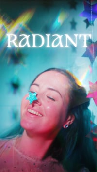 "Radiant" Self- Portrait Glossy Photo Print, Sparkle Awakened 