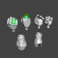 Image 5 of Kilowog Replacement Gloves + Hands