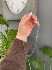 Image 3 of Silver Chain Link Necklace