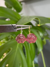 Image 1 of Strawberry Quartz Paw Charms