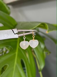 Image 1 of Moonstone Heart Charms