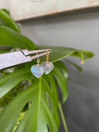 Image 3 of Labradorite Heart Charms