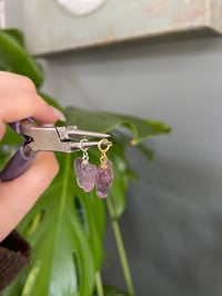 Image 3 of Amethyst Butterfly Charms