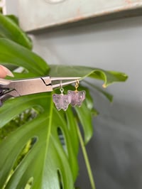 Image 2 of Amethyst Butterfly Charms