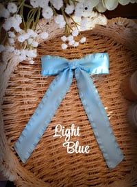 Image 2 of Satin ruffle bow