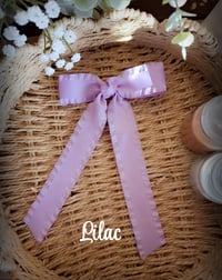 Image 5 of Satin ruffle bow