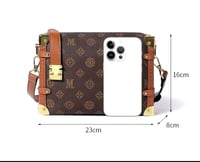 Image 3 of Brand Designer vintage luxury leather bags.