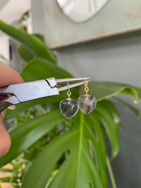 Image 2 of Fluorite Heart Charms