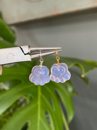 Image 1 of Pink Opalite Paw Charms