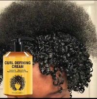 Image 3 of Defining curl Cream for curly dry hair.