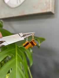 Image 2 of Tigers Eye Clover Charms
