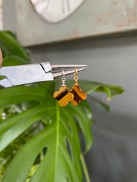 Image 3 of Tigers Eye Clover Charms