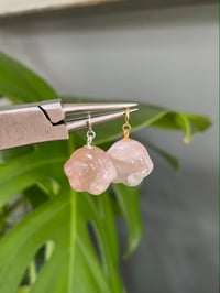 Image 1 of Flower Agate Paw Charms
