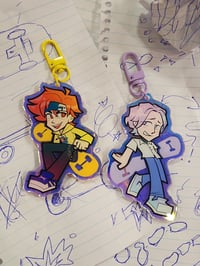 Skater Boy Acrylic Charms