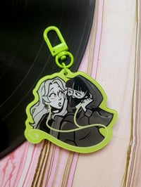 Image 2 of Lime Yuri Double-Sided Acrylic Charm
