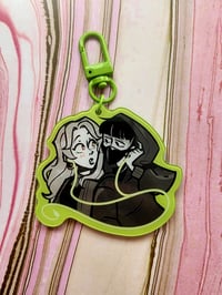 Image 1 of Lime Yuri Double-Sided Acrylic Charm