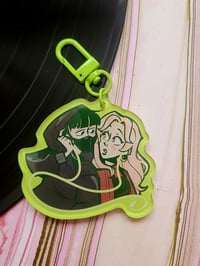 Image 3 of Lime Yuri Double-Sided Acrylic Charm