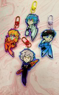Evangelion Rainbow Acrylic Charms