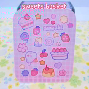 Image of v2 mini holo deco sticker sheets