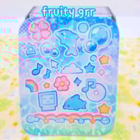 Image 3 of v2 mini holo deco sticker sheets
