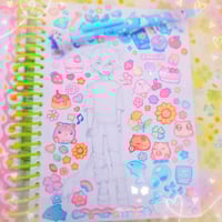 Image 2 of v2 mini holo deco sticker sheets